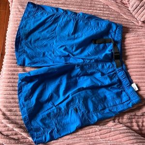 Mens Columbia  Omni-shade large  blue swim trunks
